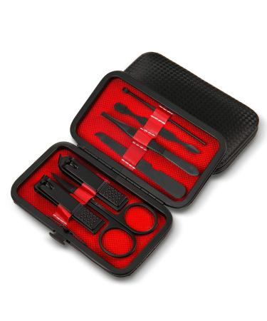 Jwxstore Manicure Set - 7 in 1 Professional Nail Care Kit with Travel Case - Buy Online on GoSupps.com