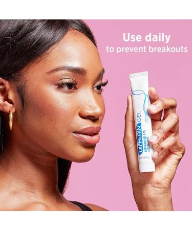Differin Adapalene Gel 0.1% Acne Treatment | 45g | Prescription Strength Retinoid for Clear Skin - Buy Online on GoSupps.com