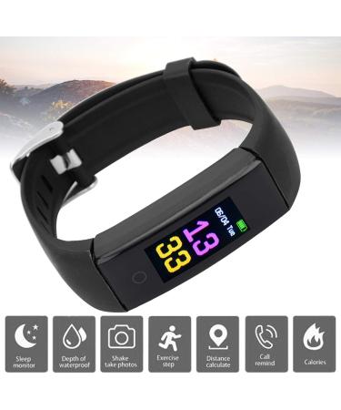 OKAT Smartband - Waterproof Sports Bracelet for Sleep Quality & Data Analysis | Black | Healthy Lifestyle Tracker - Buy Online on GoSupps.com
