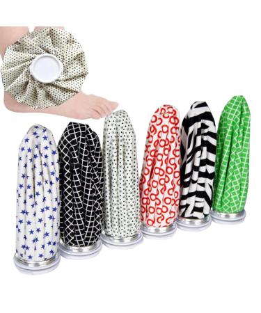 Ice Bags for Injuries - Ice Cold Packs Cloth Ice Bag Cold Packs Reusable Ice Pouch Bag | Hot Water Bag Reusable Anti-heatstroke Ice Cold Reusable Ice Packs for Injuries Hersil 6 Inches