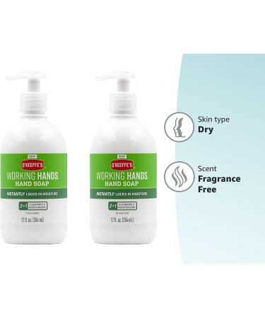 O'Keeffe's Working Hands Moisturizing Hand Soap 12 oz Pump - Unscented 2 Pack - Buy Online on GoSupps.com