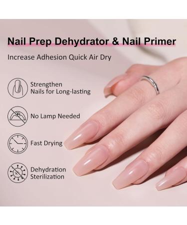 Nail Prep Dehydrator & Primer X-Strength - Acid Free Superior Bonding for Acrylic Nails - International Shipping Available - Buy Online on GoSupps.com