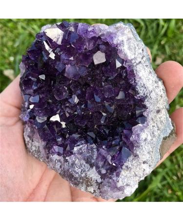 Natural Crystal 1PC 120-300g Natural Dream Amethyst Quartz Crystal Cluster Specimen Power Stone Crystal Crystal Cluster (Size : 170-200g) - Buy Online on GoSupps.com