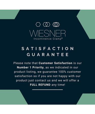 Wiesner Incontinence Clamp: Original Male Penile Clamp - 3 Adjustable Sizes - Comfort & Confidence Guaranteed - Best for Incontinence - Buy Online on GoSupps.com