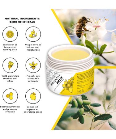 Monkey Movement Anti-Chafe Skin Healing Cream with Propolis - All Natural Chafing Balm, Sweat Resistant Formula for Irritated Skin - Buy Online on GoSupps.com