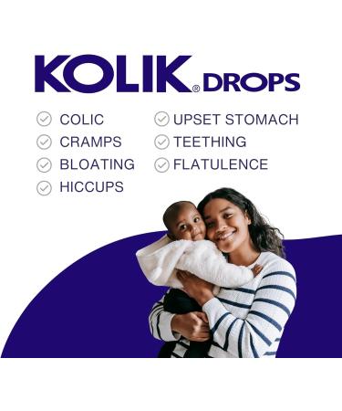 Dr. Chase Pediatrics Kolik Concentrated Gas Relief Drops for Baby Colic Gas Relief for Infants - All Natural Gas Drops for Babies - Herbal Formula to Ease Digestive Discomfort & Fussiness 60ml - Buy Online on GoSupps.com