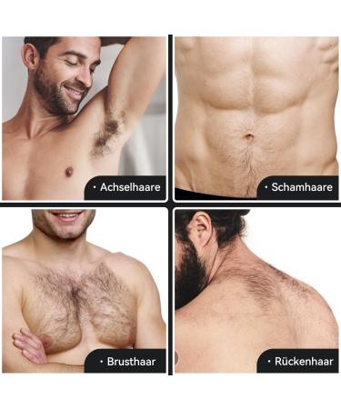 Buy Kensen Men's Intimate Razor - IPX7 Waterproof LED Light Wet & Dry for Body Grooming | Perfect for Testicles Legs Chest & Armpits - Buy Online on GoSupps.com