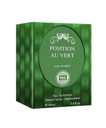 Hybrid & Company Women Position Au Vert Eau De Parfum Natural Spray Vaporisateur 3.4 Fl Oz POSITION AU VERT 3.4 Fl Oz (Pack of 1) - Buy Online on GoSupps.com