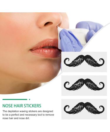 POPETPOP Lot de 20 Autocollants Cire D pilatoires pour Nez et Moustache Protection Anti-cire et Anti-salet Accessoires pilation Visage Patchs Stylisme Barbe Usage Confortable - Buy Online on GoSupps.com