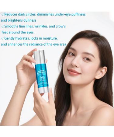 Retinol Eye Cream for Dark Circles,Anti-Wrinkle Under Eye Cream - Night Care Eye Repair Cream,Reduces Eye Bags and Puffiness,Fine Lines Skin Care Treatment Hydrates - Buy Online on GoSupps.com