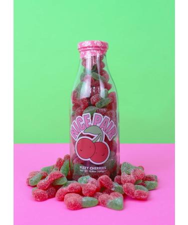 Sweets Bottle 'Nice Pair' Gummy Cherry Sweets Candy Gift Treat Kitchen - 350g - Buy Online on GoSupps.com