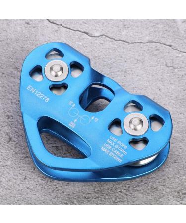 Alomejor Yanmeer 30 Knotoor Climbing Rope Roll - Double Axis Heart-Shaped Strap for Outdoor Military & Rescue Use (Blue) - Buy Online on GoSupps.com