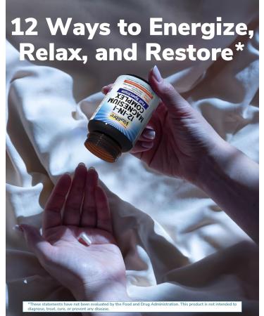 12 in 1 Magnesium Complex Supplement 500mg | Max Absorption Chelated Magnesium Glycinate Citrate Malate & More for Bone, Nerve & Digestive Support | Non-GMO Vegan Capsules (120 Count) 120 Count (Pack of 1) - Buy Online on GoSupps.com