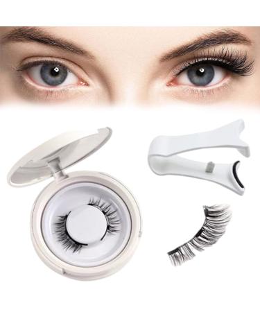 Magnetic Eyelashes - Magnetic Lashes Magnetic Lashes with Applicator (2Set Natural) Simple 3Set