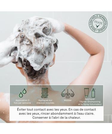 LUXEOL - Volumizing Shampoo - Doubles Hair Volume(1) - Immediate Effect(2) & Long Lasting(1) - Clinically Proven - Natural Origin Formula - Silver Linden & Vegetable Protein - 200 ml - Buy Online on GoSupps.com