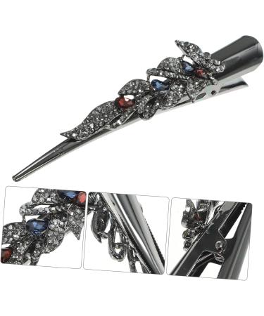 Mikinona Hair Barrettes for Women Fine Hair Decorative Hair Clip Sparkly Hair Clips Alligator Sectioning Clips Rhinestone Hair Barrettes Hair Bling Alligator Barrettes Hair Grips Crystal - Buy Online on GoSupps.com