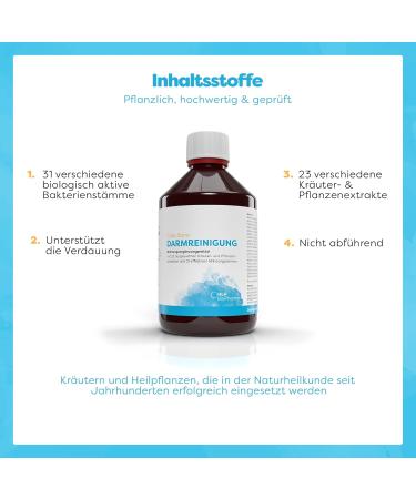 Casa Sana Intestinal Cleansing 1000 ml - Gentle Intestinal Detox Without Laxative Effect - Buy Online on GoSupps.com
