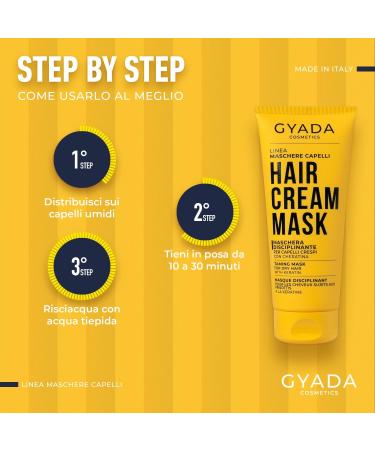  GYADA COSMETICS GYADA COSMETICS Disciplinating and Seductive Hair Mask 200 ml - Buy Online on GoSupps.com