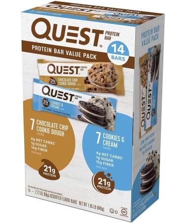 Quest Protein Bar Value Pack 14 60 g - Buy Online on GoSupps.com