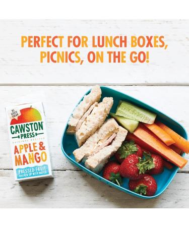  Cawston Press Cawston Press Kids Fruit Water Apple & Mango Cartons 200 ml (Paquet de 18) - Buy Online on GoSupps.com