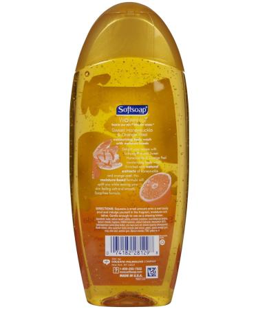 Softsoap Honeysuckle & Orange Peel Body Wash - 18 Fl Oz (Pack of 2) - Buy Online on GoSupps.com