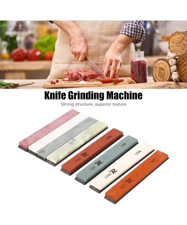 Professional Knife Sharpening Stone Kit - Fixed Angle Whetstone Set for Fine Grinding & Polishing | Ideal Kitchen Knife Sharpener - Buy Online on GoSupps.com