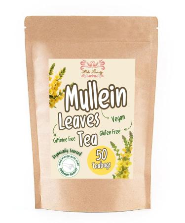 Hida Beauty Premium Mullein Leaf Tea 50 Tea bags