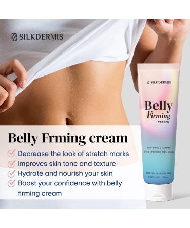 SILKDERMIS Belly Firming Cream - Shea Butter - 4 Oz. - Buy Online on GoSupps.com