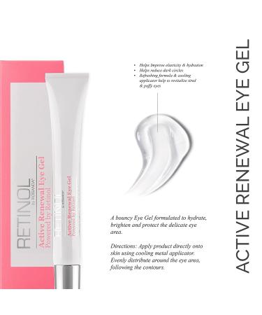 Robanda Retinol Eye Gel: Dark Circle & Puffiness Treatment for All Skin Types - Buy Online on GoSupps.com