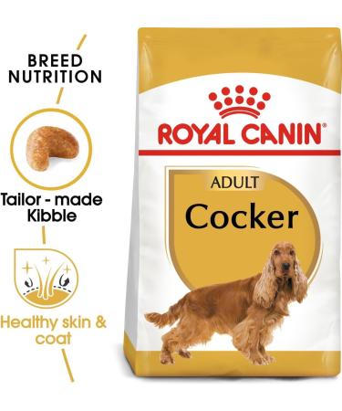 Royal Canin Dog Food Cocker Spaniel Dry Mix 3kg - Buy Online on GoSupps.com