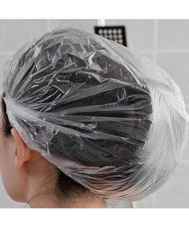 100PCS Individually Wrapped Shower Cap - Thickened Elastic Multipurpose Bath Hair Cap for Portable Travel - Buy Online on GoSupps.com