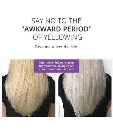 Intensive Silver Shampoo Purple Toning & Moisturizing for Blonde & Gray Hair | Anti-Yellow Tint Treatment - Buy Online on GoSupps.com