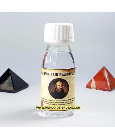 Mundo De Brujas Holy Water Saint Ignatius of Loyola 60 ml