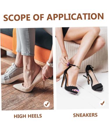 FOMIYES 100 Pairs Forefoot Pads - Anti-Slip Cushions for Shoes | Summer Foot Support & Comfort Insoles - Buy Online on GoSupps.com