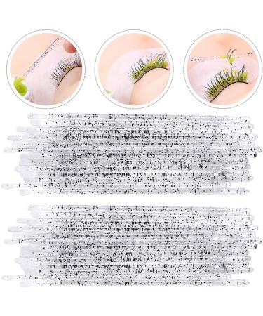 Beaupretty 200pcs Eyelash Cleansing Stick Makeup Tool Clean Mascara Eyelash Mascara Supplies Plastic Disposable Black - Buy Online on GoSupps.com