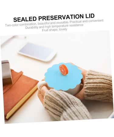 Zerodeko 12 Pcs Silicone Cup Lid Ceramic Coffee Mug Leakproof Lid Tea Mug Lid Concentrate Travel Soft Cover 11x11x3cmx3pcs As Shownx3pcs - Buy Online on GoSupps.com