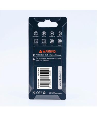 Laroo Safety LED Flashing Light for Dogs & Cats | Pink Keychain Turn Signal for Outdoor Walks & Sports - Buy Online on GoSupps.com