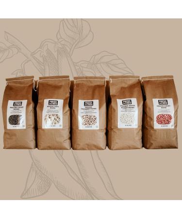 Organic Navy Beans Canadian Grown Bulk Dry 4.54 Kg Fresh Acres - Buy Online on GoSupps.com