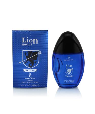 LION HEART BLUE BY DORALL COLLECTION COLOGNE FOR MEN 3.3 OZ / 100 ML EAU DE TOILETTE SPRAY - Buy Online on GoSupps.com