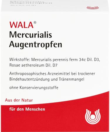 WALA Mercurialis Eye Drops - 30 Single Dose Pipettes for Eye Relief | Fast International Shipping - Buy Online on GoSupps.com