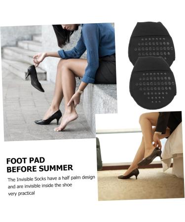 FRCOLOR 20 Pairs Forefoot Pad Seamless Liner Socks Supple Half Palm Socks High Heels Invisible Socks Half Socks for Women Toe Capper Socks Daily Use Front Pad Soft Cotton Women's - Buy Online on GoSupps.com
