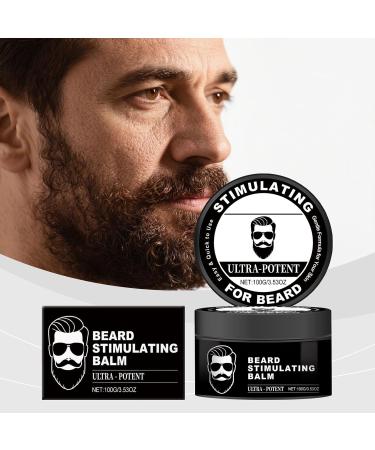 Natural beard butter for men moisturizing and revitalizing organic butter for growth for daily grooming after winter care winter travel dates social occasions - Buy Online on GoSupps.com