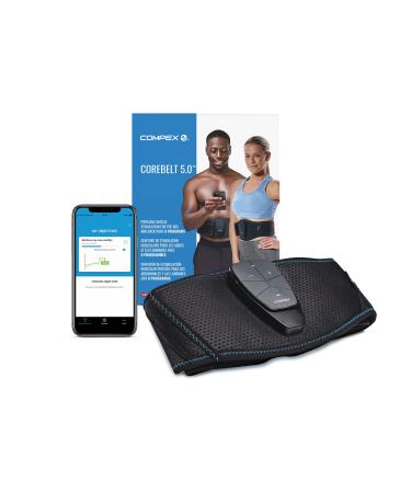 Compex Unisex-Adult Corebelt 5.0 Muscle Stimulation Belt Black L/XL