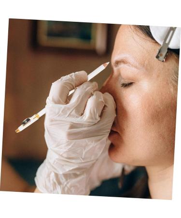 TOVINANNA 12pcs Eyebrow Pencil Sharpener Eyebrow Shaper Pencil Eyebrow Pencil Women White Wooden - Buy Online on GoSupps.com