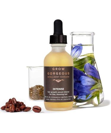 Grow Gorgeous Intense Hair Growth Serum 60ml - Promotes Thick and Healthy Hair Growth - Buy Online on GoSupps.com