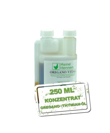 My hens oregano vital 250 ml oregano oil and thyme oil supplementary feed for chickens pigeons and quail.For your poultry to support the intestinal function as well as the metabolism
