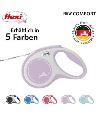 Shop Flexi Dog Leash - Extendable with Soft Handle | 3m 5m 8m | Perfect for Small Dogs (8-20kg) - Pink Rose - Buy Online on GoSupps.com