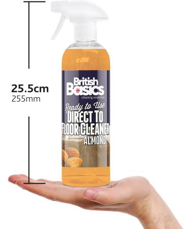 BritishBasics Direct to Floor Cleaner Almond 500ml Amber - Buy Online on GoSupps.com