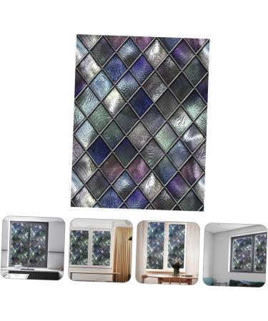 Alipis Bedrooms 5 Pcs Cellophane Pvc 3d Blinds Glass Window Bedroom Assorted Color 4x5pcs 58X45CMx5pcs - Buy Online on GoSupps.com