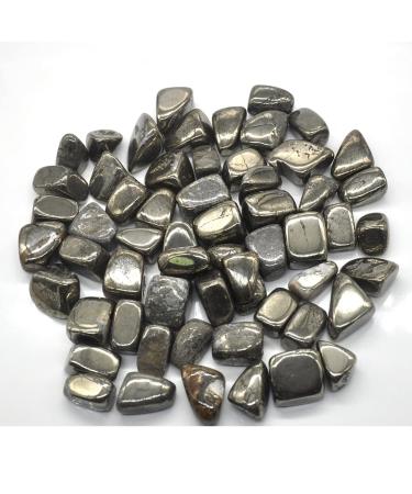 Natural Crystal Rough Natural Black Obsidian Tumbled Bulk Specime Gems Gem Raw Aquarium Decoration Gift (Color : Iron Pyrite Size : 50g) 50g Iron Pyrite